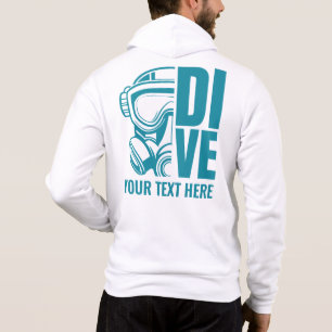 Anpassad Dyka för namn och plats T Shirt