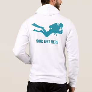 Anpassad Dyka för namn och plats T Shirt