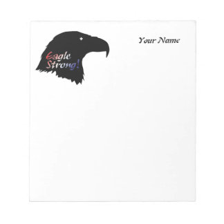 Anpassad Eagle Strong Note Pad Anteckningsblock