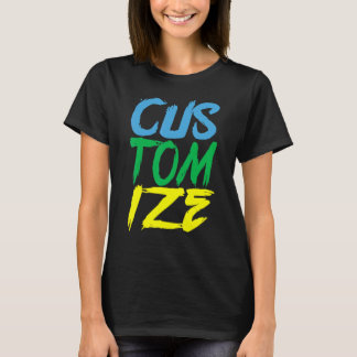 ANPASSAD eftersom livet är unikt T Shirt