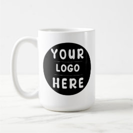 Anpassad egen logotyp eller bild för företag kaffemugg