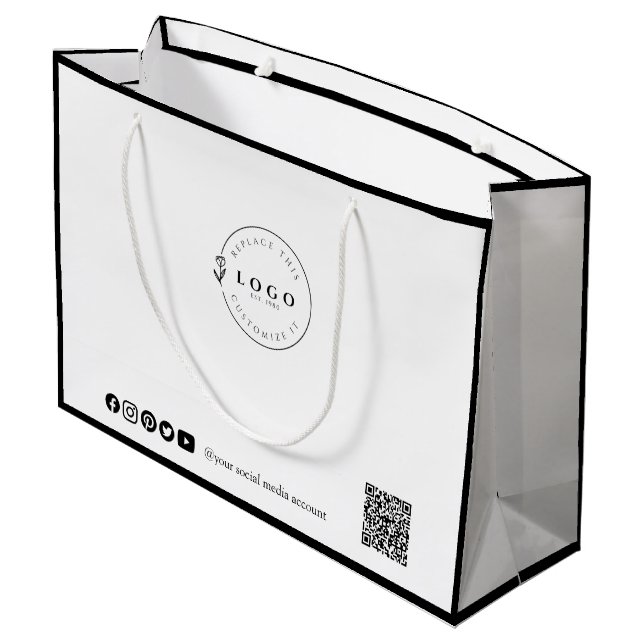 Anpassad Elegans Skräddarsydd Företag (Baksidan Vinklad)