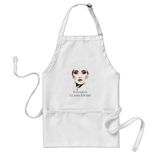 Anpassad Elegant Sminkartist Salong Förkläde