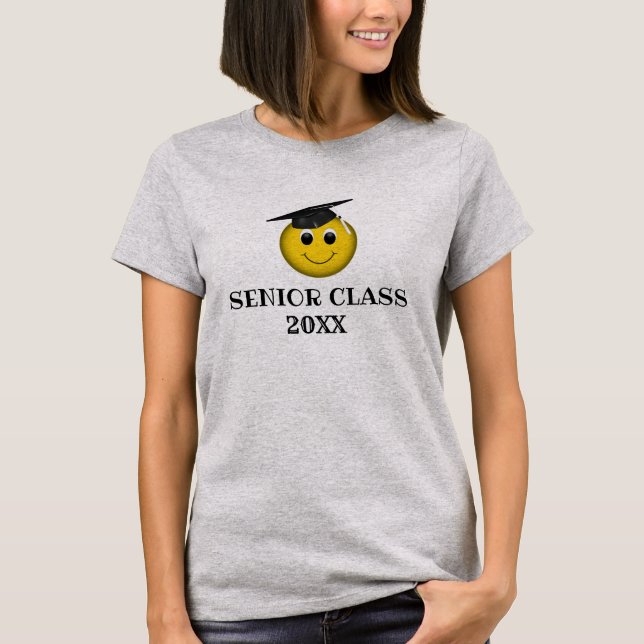 Anpassad Emoji-Studentmössa Tröja (Framsida)