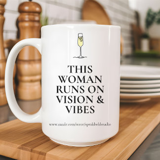 Anpassad Empowerment-mugg, gåva till kvinnlig entr Kaffemugg