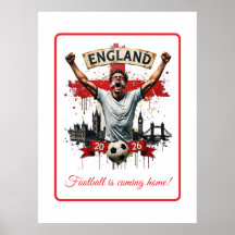 Anpassad England National Football Team Celebratio