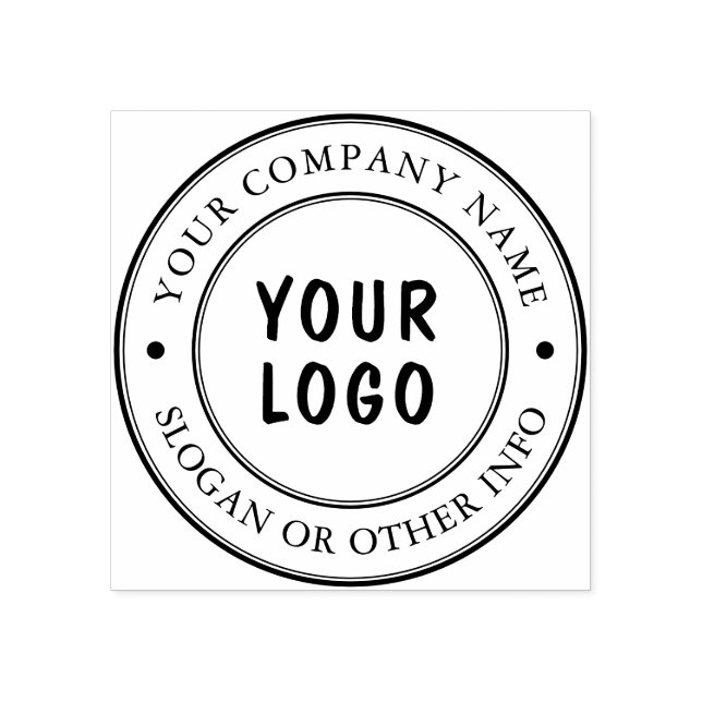 Anpassad enkel gummistämpel stämpel (Tryck)