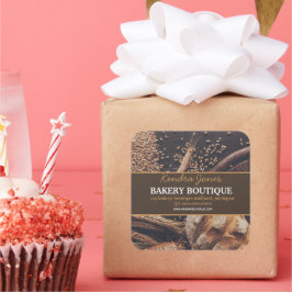 Anpassad etikett Bakery Boutique-dekal
