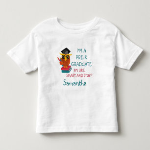 Anpassad examen från förskola 2022 Söt uggla Kul e T Shirt