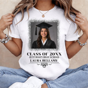 Anpassad examensfoto 2026 Student Stolt Förälder T Shirt