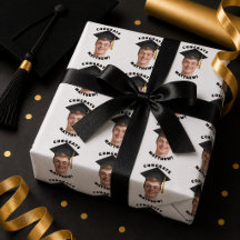 Anpassad examensfoto Stilig grattis examen