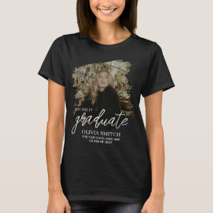Anpassad examensfoto t shirt