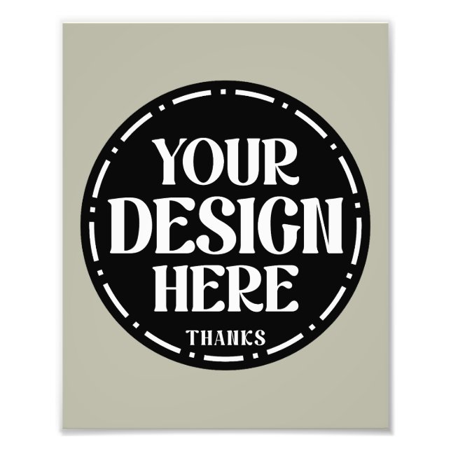 Anpassad faderdag present Design Fototryck (Framsidan)