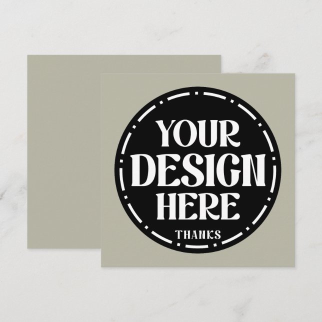 Anpassad faderdag present Design Tack Kort (Fram/baksida)