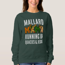 Anpassad Falsk Rhinestone MALLARD MAMA Anka Mamma