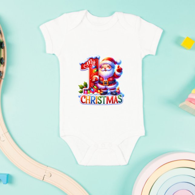 Anpassad familj för mitt första julnamn matchar t shirt (Skapare uppladdad)