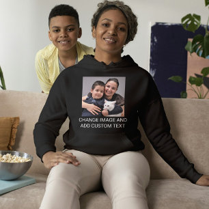 Anpassad Familj Husdjur Foto Rolig Text Katt Mamma T Shirt