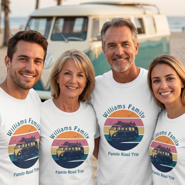 Anpassad familj road trip t shirt (Skapare uppladdad)