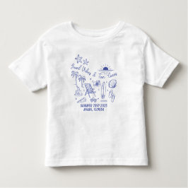Anpassad familj sommarstrandresa grupp matchande t shirt
