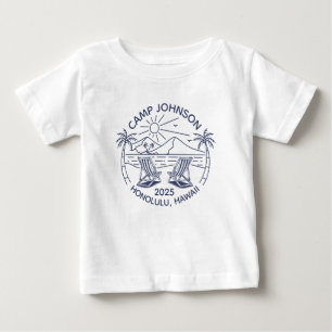 Anpassad familje-strand-semester Gruppmatchande T Shirt