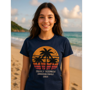 Anpassad familjeåterförening som matchar sommarstä t shirt