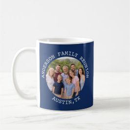 Anpassad familjefoto Amerikansk flagga Patriotisk Kaffemugg