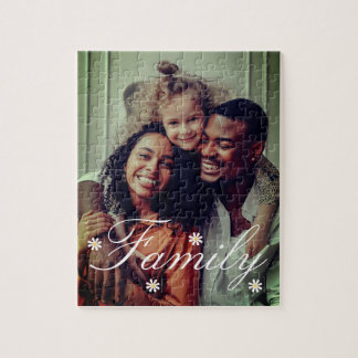 Anpassad familjefoto-pussel, personlig pussel