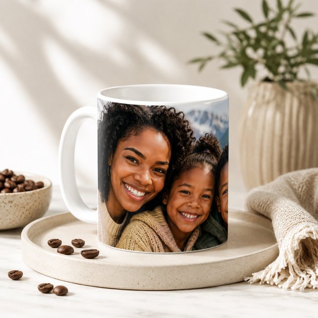 Anpassad familjefoto Wrap-around- presentminne Min Kaffemugg (Skapare uppladdad)