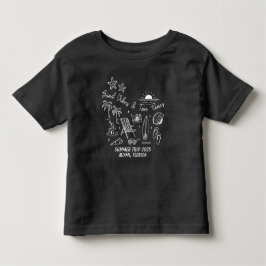 Anpassad familjes sommarstrandresa gruppmatchning t shirt