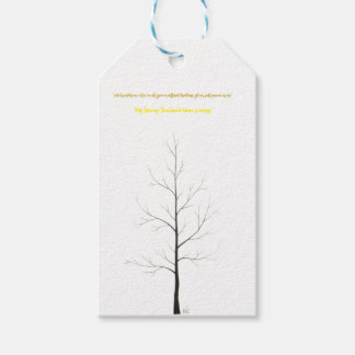 Anpassad familjestam: Elegant minimalistisk konst Presentetikett