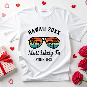 Anpassad Family Vacation-sommargrupp för Helgdag T Shirt
