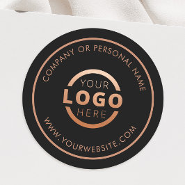 Anpassad färg Kampanj Logotyp Branded Runt Klistermärke