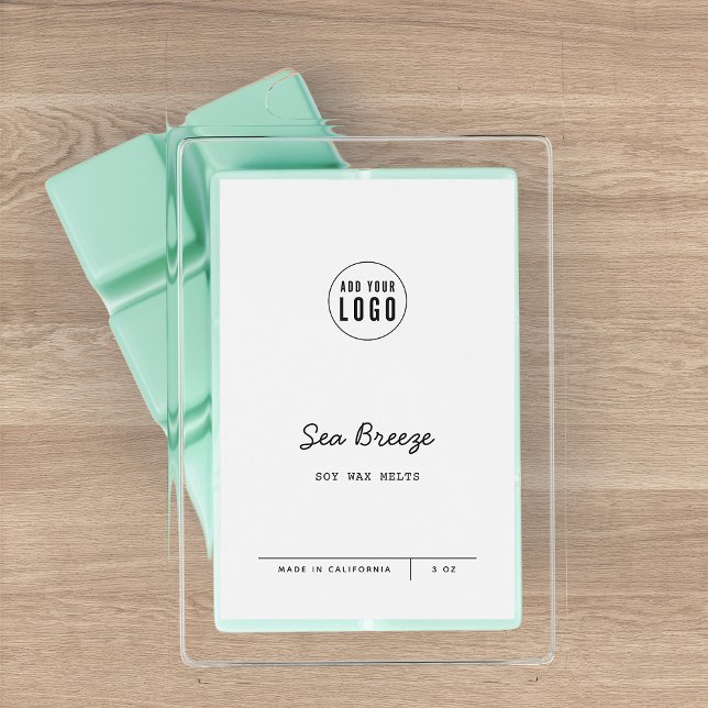 Anpassad färg Lägg till logotyp Skript Linjer Prod Vinetikett (Skapare uppladdad)