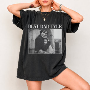 Anpassad Fars Dag 2026 Foto Personlig 90-tals pres T Shirt