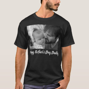 Anpassad fars dag-fotografi t shirt
