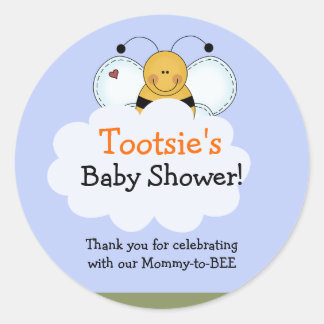 Anpassad favoritetikett för Land Humla Runt Klistermärke