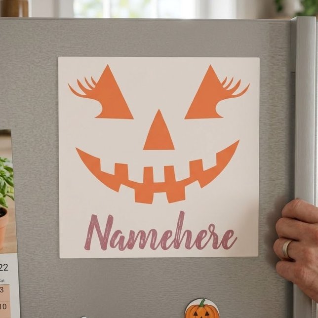 Anpassad feminint Jack O Lantern-pumpa Halloween (Skapare uppladdad)