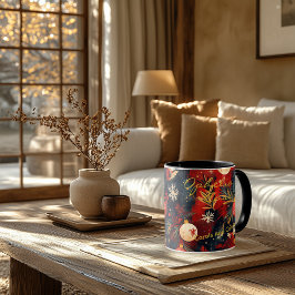 Anpassad Festiv Boho Chic Mugg - Personligt Namn