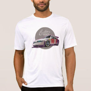 Anpassad fiktiv tävlingsbil koncept t shirt
