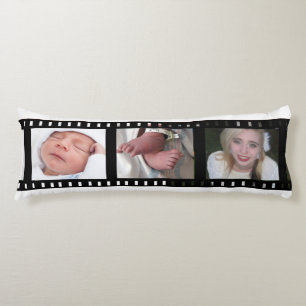 Anpassad filmremsa 6 ramar kroppskudde 51 cm x 137