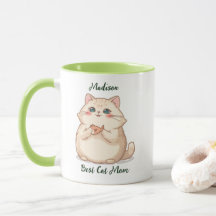 Anpassad fisk katt Mamma present Personligt namn
