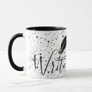 Anpassad fjäderpenna mugg