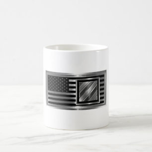 Anpassad Flagga för tredje infantry-divisionen Kaffemugg