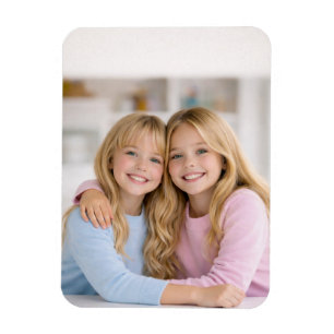Anpassad flexibel kylskåpsmagnet med eget foto magnet