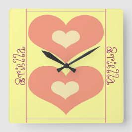 Anpassad flickig klocka