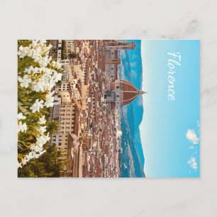 Anpassad Florensfotografi för Italien Vykort
