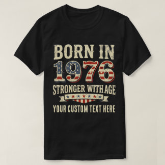 Anpassad Född 1976 Anniversity T Shirt