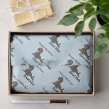 Anpassad födelsedag söt grå säl blå