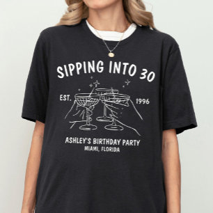 Anpassad Födelsedags Crew Födelsedagsresa Grupp Ma T Shirt