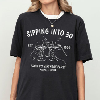 Anpassad Födelsedags Crew Födelsedagsresa Grupp Ma T Shirt